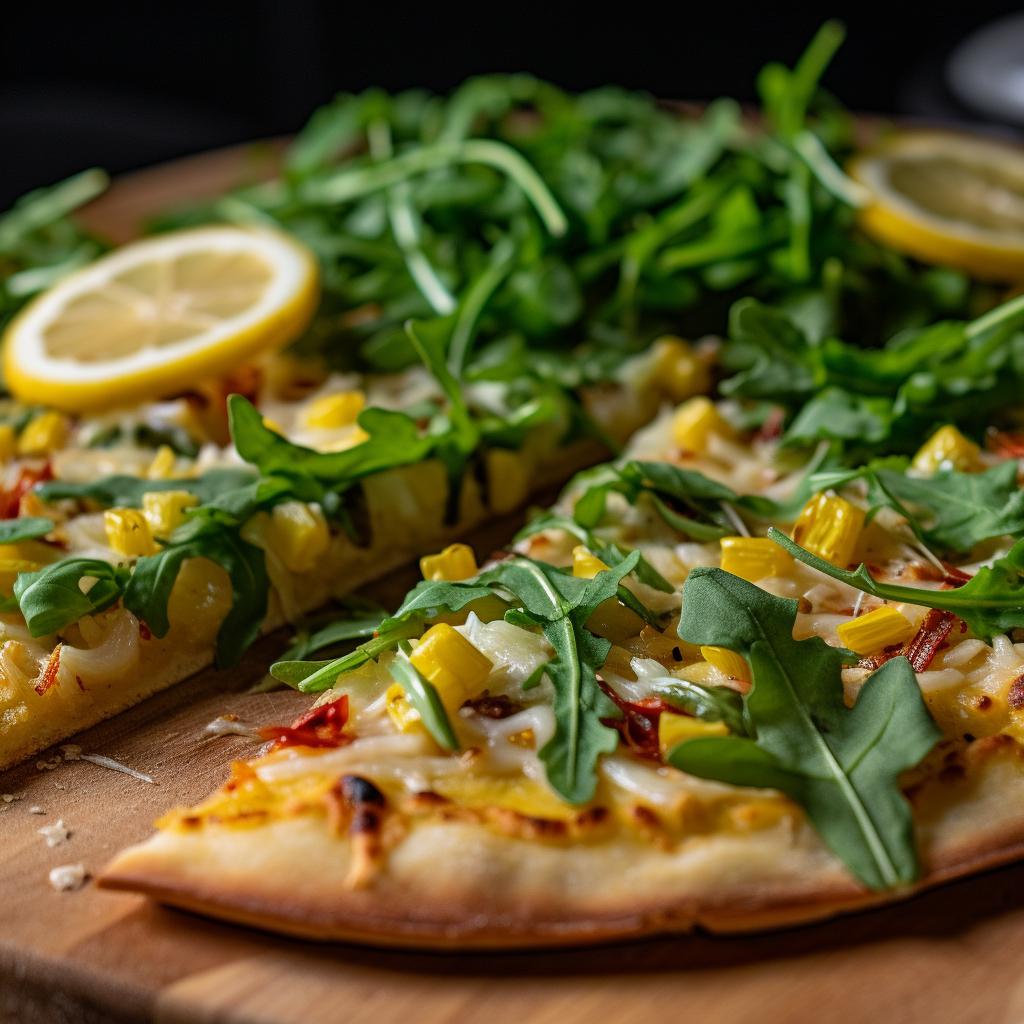 Zesty Lemon, Corn, and Onion Pizza: A Refreshing Twist for a Flavorful ...